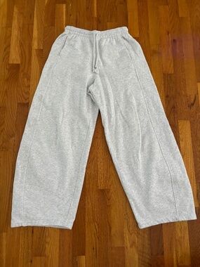 GARAGE Gray Barrel Sweatpants